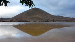 Galápagos, Floreana, Punto Cormorant: Die Flamingo-Lagune nur leider ohne Flamingos