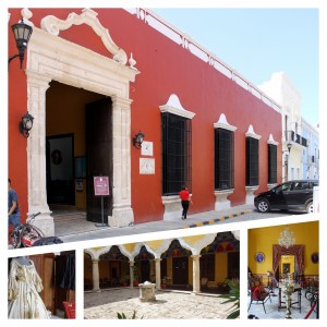 Campeche: Kulturzentrum Casa No. 6 auf der Westseite der Plaza Principal