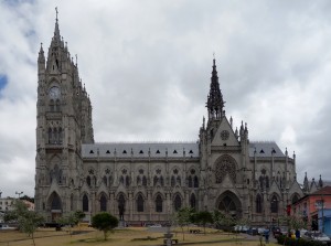 Die Kathedrale von Quito