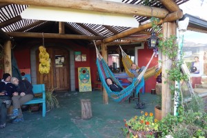 Eco-Lodge Secret Garden Cotopaxi - Relaxen nach dem 3-Stunden Ritt in der Hängematte