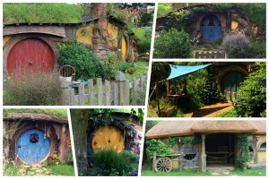 Hobbiton: Jedes Hobbit Haus sieht anders aus und ist mit viel Liebe zum Detail gestaltet