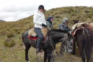 Horseback Riding im Cotopaxi Nationalpark