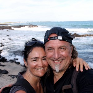 Galápagos, Santa Isabela: Selfie am Playa del Amor