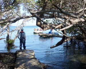 Galápagos, La Pinta, Fernandina, Punta Espinoza: Wet-Landing