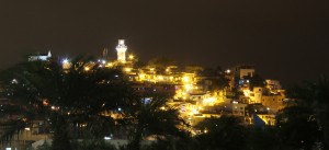 Guayaquil: Blick auf den Altstadthügel Cerro Las Peñas