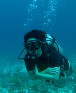 Mexiko, Isla Mujeres, Diving Manchones