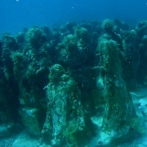 Mexiko, IslaMujeres, Diving Musa - Tauchen im Unterwassermuseum