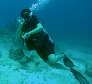 Mexiko, Isla Mujeres, Diving Manchones