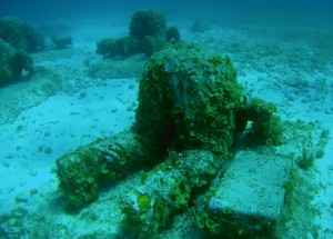 Mexiko, IslaMujeres, Diving Musa - Tauchen im Unterwassermuseum