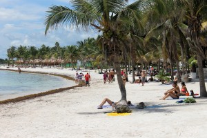 Mexiko, Tulum: Der Strand von Akumal