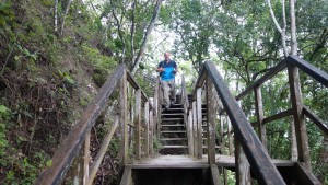 Guatemala, Tikal: Auf dem Weg nach unten