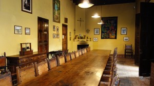 San Cristobal, Na Bolom Museum: Der Speisesaal bietet reichlich Platz für Familie, Freunde und Gäste