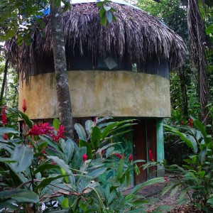 Palenque, El Panchan: Cabañas wie diese sind in der ganzen Anlage verstreut und bieten ein uriges Übernachtungserlebnis