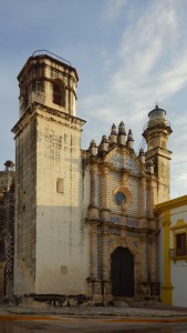 Campeche: Ex-Templo de San José, von der Bruderschaft San José 1649 errichtet, 1735 von den Jesuiten abgerissen und neu erbaut