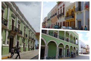Campeche: Strassenansichten von der UNESCO Weltkulturerbe-Stadt