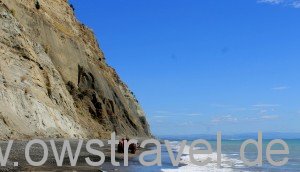 Cape Kidnapper: Dieser Weg ist nur bei Ebbe möglich!