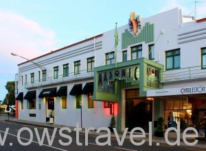 Napier, die Hauptstadt des Art-Deco