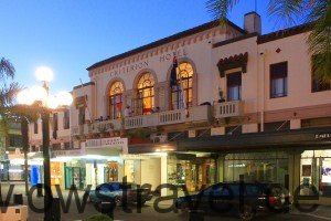 Napier, die Hauptstadt des Art-Deco: Früher Hotel, heute ein tolles Backpacker-Hostel mitten in der Stadt